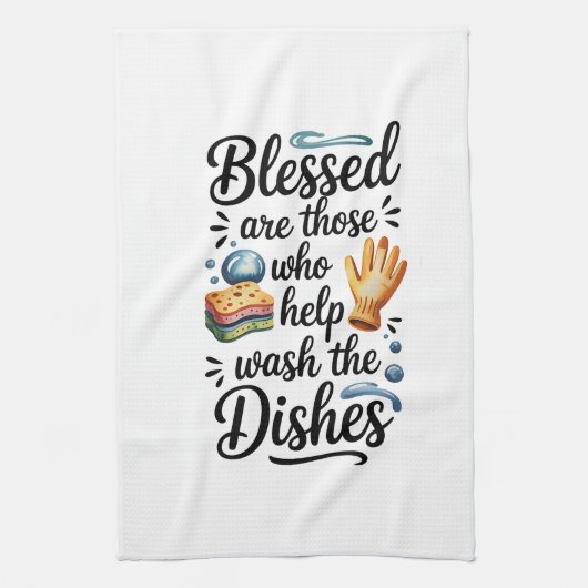 Kitchen Towels-Funny Quote Kitchen Towel キッチンタオル (縦)