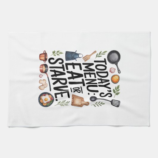 Kitchen Towels Funny Quote Kitchen Towel キッチンタオル (横)