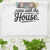 Kitchen Towels-Funny Quote Kitchen Towel キッチンタオル (折り畳み)