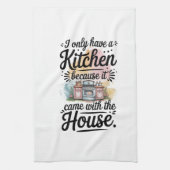 Kitchen Towels-Funny Quote Kitchen Towel キッチンタオル (縦)