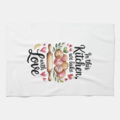 Kitchen Towels-Funny Quote Kitchen Towel キッチンタオル (横)