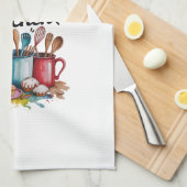 Kitchen Towels-Funny Quote Kitchen Towel キッチンタオル (四つ折り)