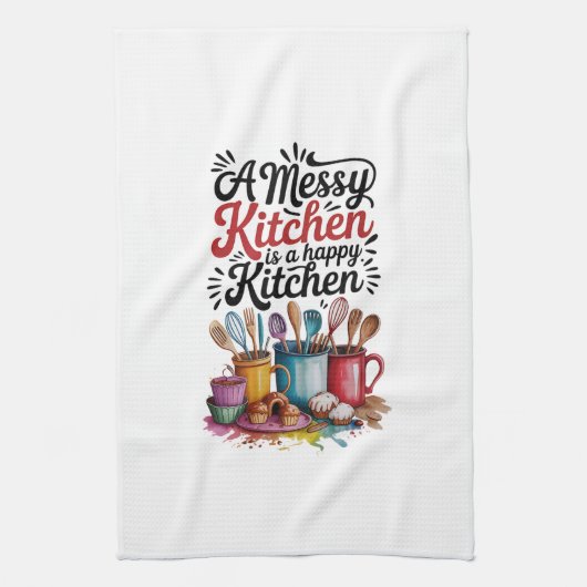 Kitchen Towels-Funny Quote Kitchen Towel キッチンタオル (縦)