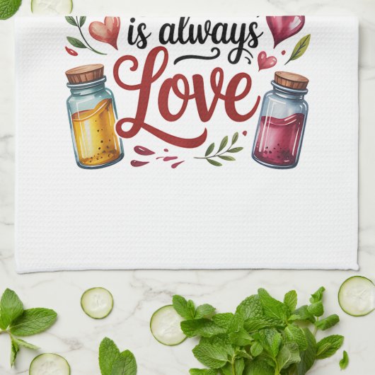 Kitchen Towels-Funny Quote Kitchen Towel キッチンタオル (折り畳み)