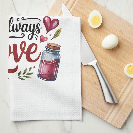 Kitchen Towels-Funny Quote Kitchen Towel キッチンタオル (四つ折り)
