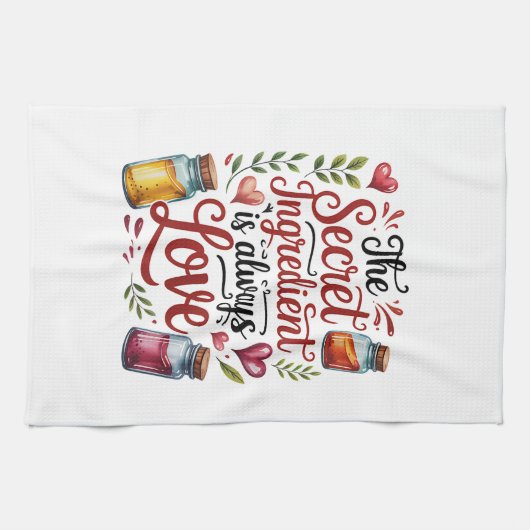 Kitchen Towels-Funny Quote Kitchen Towel キッチンタオル (横)