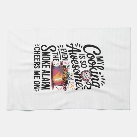 Kitchen Towels-Funny Quote Kitchen Towel キッチンタオル (横)