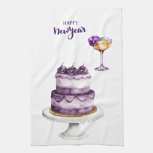 Kitchen Towels-Happy New Year Kitchen Towels キッチンタオル (縦)