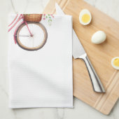 Kitchen Towels-Hello Spring Floral Kitchen Towels キッチンタオル (四つ折り)