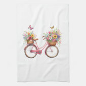 Kitchen Towels-Hello Spring Floral Kitchen Towels キッチンタオル (縦)