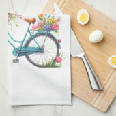 Kitchen Towels-Hello Spring Floral Kitchen Towels キッチンタオル (四つ折り)