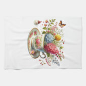 Kitchen Towels-Hello Spring Floral Kitchen Towels キッチンタオル (横)