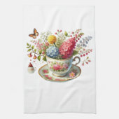 Kitchen Towels-Hello Spring Floral Kitchen Towels キッチンタオル (縦)