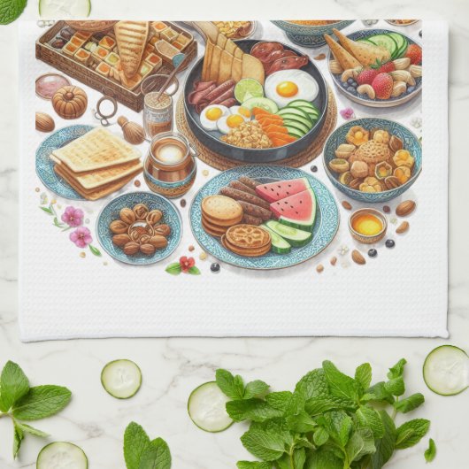 Kitchen Towels-Islamic Themed Kitchen Towel キッチンタオル (折り畳み)