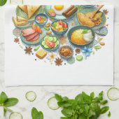 Kitchen Towels-Islamic Themed Kitchen Towels キッチンタオル (折り畳み)