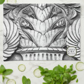 Kitchen Towels - National Sunflowers キッチンタオル (折り畳み)