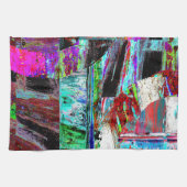 Kitchen Towels – Neon Pulse キッチンタオル (横)