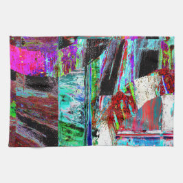 Kitchen Towels – Neon Pulse キッチンタオル