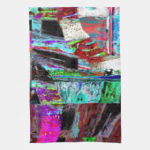 Kitchen Towels – Neon Pulse キッチンタオル (縦)