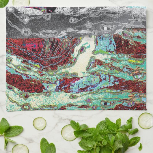 Kitchen Towels – Strata Pulse キッチンタオル (折り畳み)