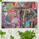 Kitchen Towels – Urban Fractals キッチンタオル (折り畳み)