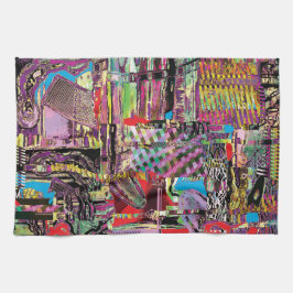 Kitchen Towels – Urban Fractals キッチンタオル