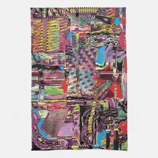 Kitchen Towels – Urban Fractals キッチンタオル (縦)