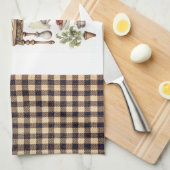 Kitchen Towels-Victorian Christmas Towels キッチンタオル (四つ折り)