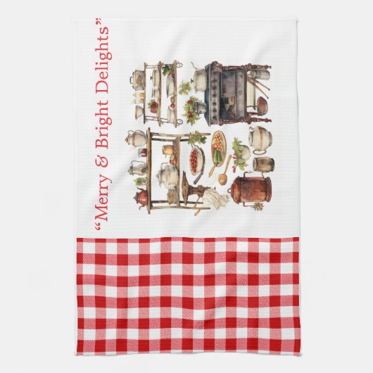 Kitchen Towels-Victorian Kitchen Towels キッチンタオル (縦)
