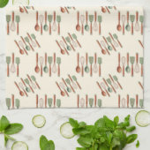 kitchen utensils spatulas whisks and spoons キッチンタオル (折り畳み)