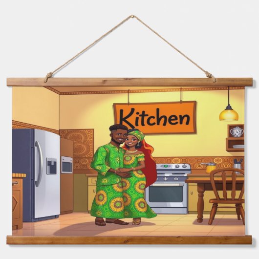 KITCHEN Wall Tapestry 吊り下げ型タペストリー (正面)