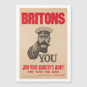 Kitchener Wants WWI Propagandaブリトン人の主