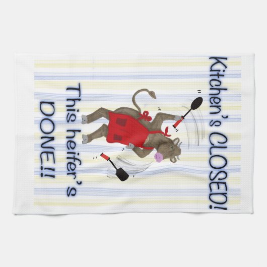 kitchens closed キッチンタオル (横)