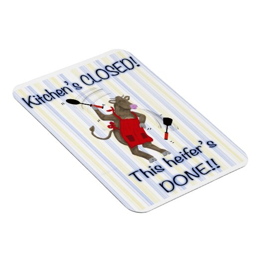 Kitchen's closed マグネット (右側)