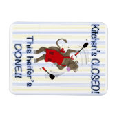 Kitchen's closed マグネット (横)