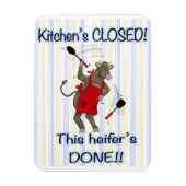 Kitchen's closed マグネット (縦)