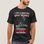 Kite Buggy I Have A Daughter And Ride A Kite Buggy Tシャツ (正面)