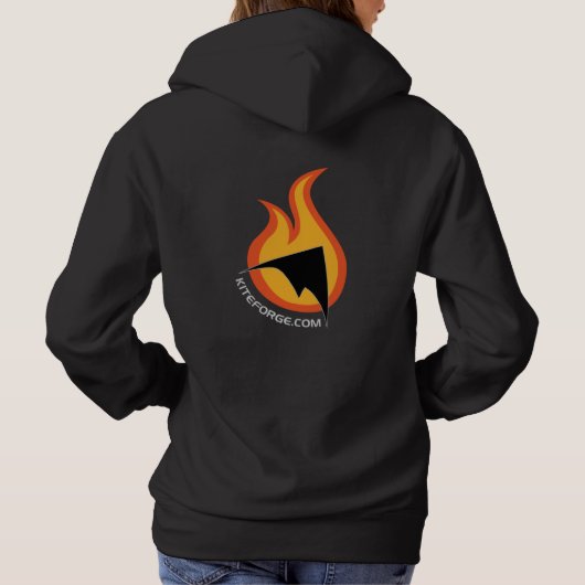 Kite Forge - Womens Hoodie パーカ (裏面)