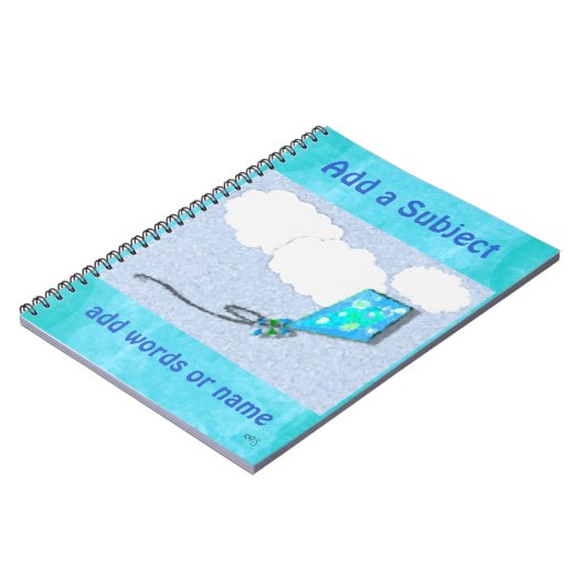 Kite in the Clouds Notebook ノートブック (左側)