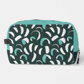 Kite Surfing Cool Blue Personalised Monogram ドップキット (正面)