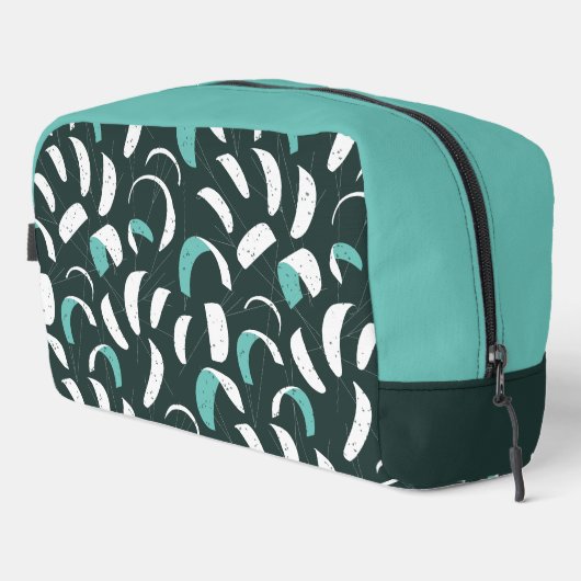 Kite Surfing Cool Blue Personalised Monogram ドップキット (右コーナー)