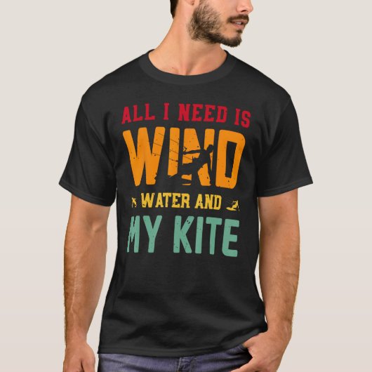 Kite Surfing Tシャツ (正面)