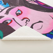 Kiteart,日本の kite,samurの図 シェルパブランケット (3/4)