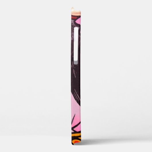 Kiteart,日本の kite,samurの図 Case-Mate iPhoneケース (裏面 / 左)