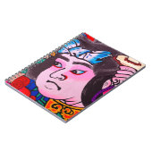 Kiteart,kite,日本のsamurのグラフィック ノートブック (左側)