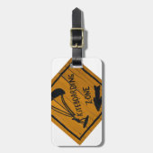 Kiteboardの印 ラゲッジタグ (正面縦)