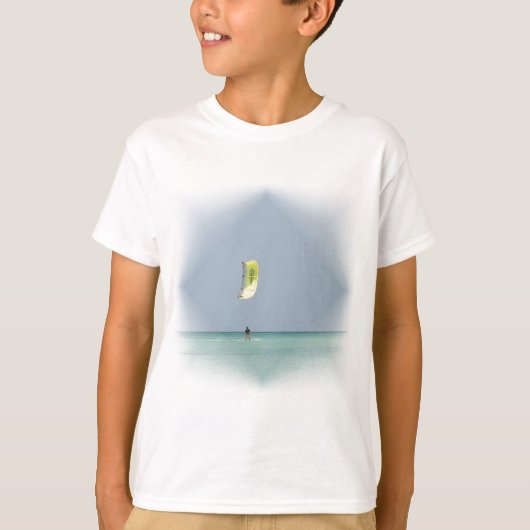 Kiteboarderの子供のTシャツ Tシャツ (正面)