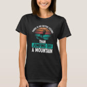 Kiteboarder Jumping off a Mountain Kitesurfer Vint Tシャツ (正面)