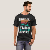 Kiteboarder Landings need Improvement Kitesurfer K Tシャツ (正面フル)
