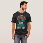 Kiteboarder Random Gravity Test Falling Kitesurfer Tシャツ (正面フル)